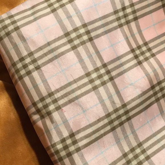 Burberry London Pink Nova Check Tote Shopper Distressed - Picture 5 of 15